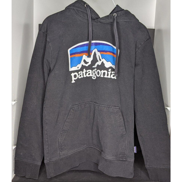 Patagonia Hoodie Adult Extra Small Black Uprisal Hooded Sweatshirt Unisex - Picture 6 of 6